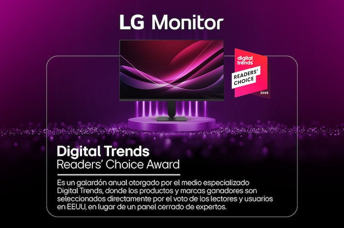 Vista frontal Monitor LG 27U411A Full HD